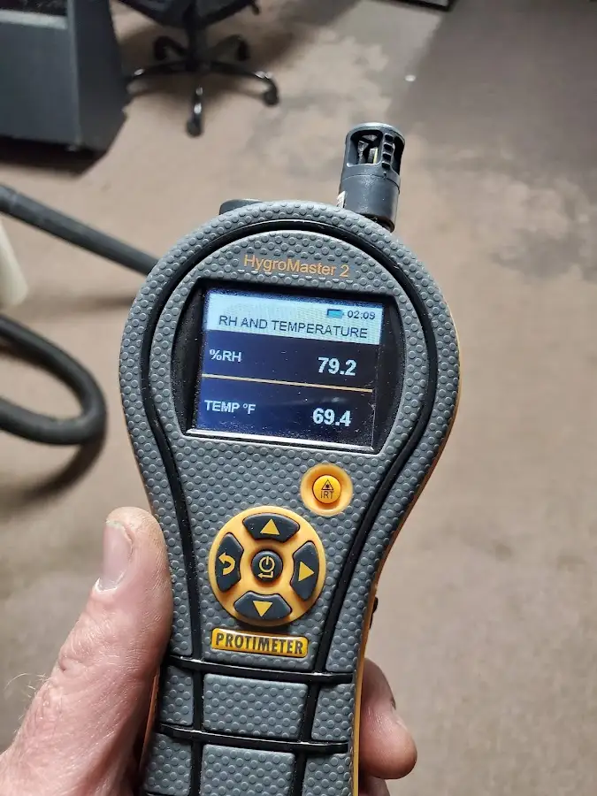 Moisture meter humidity assessment for Fire & Smoke Damage Restoration in Lake Elmo